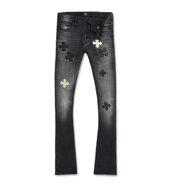 See You In Paradise Reckoning Stacked Denim Black Ice JTFP2344-BI | Pro Feet