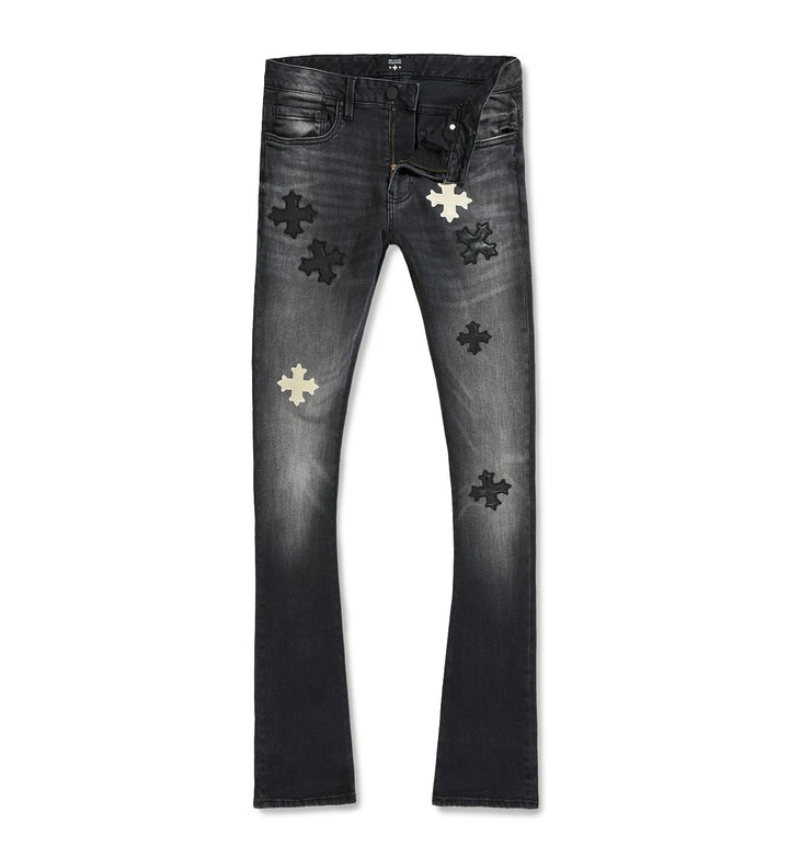 See You In Paradise Reckoning Stacked Denim Black Ice JTFP2344-BI | Pro Feet