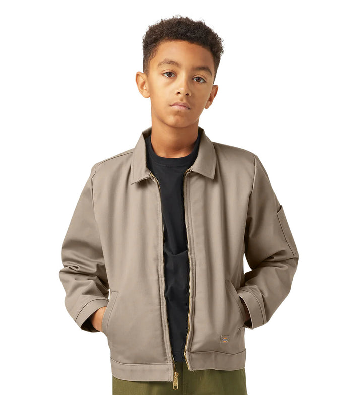 Khaki Dickies Kids’ Insulated Eisenhower Jacket