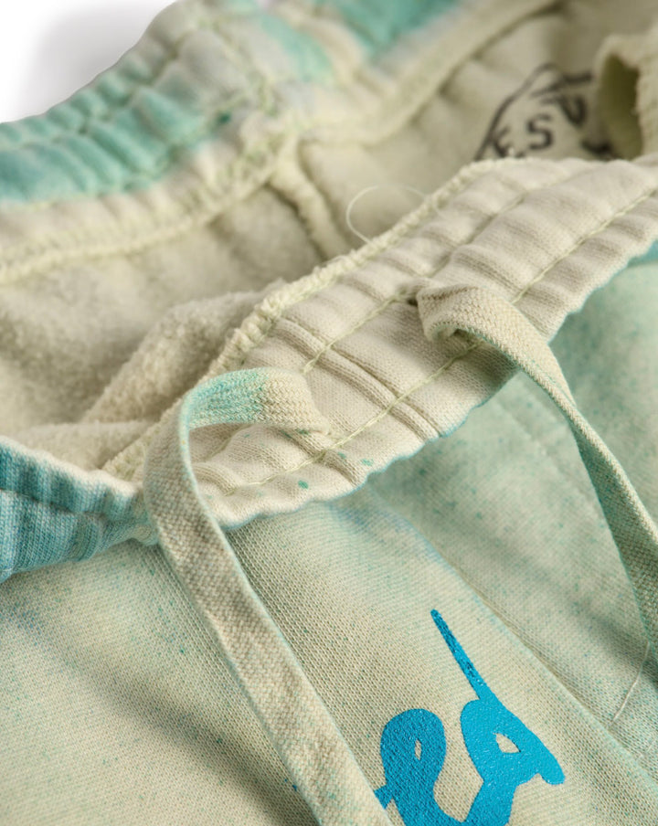 Waves x Sauce WXS Logo Sweatpants Mint Fade LOGOPNTCRM | Pro Feet