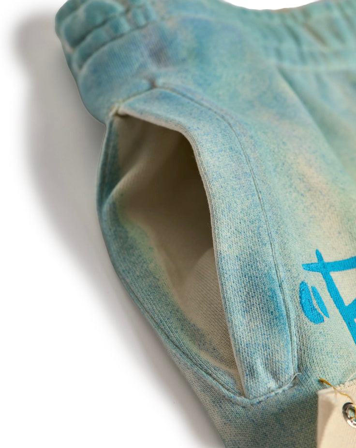Waves x Sauce WXS Logo Sweatpants Mint Fade LOGOPNTCRM | Pro Feet