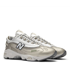 New Balance 1000 Arid Stone/Light Silver Metallic/Dark Alpine Green M1000N | Pro Feet