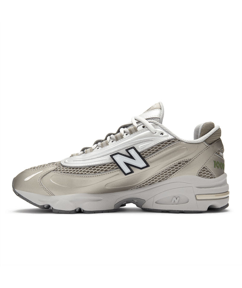 New Balance 1000 Arid Stone/Light Silver Metallic/Dark Alpine Green M1000N | Pro Feet