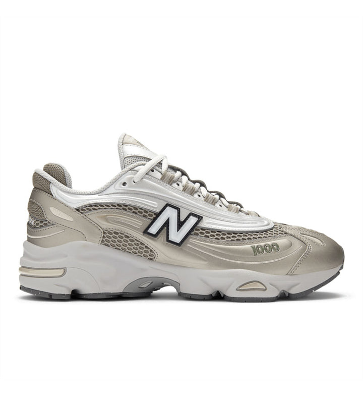 New Balance 1000 Arid Stone/Light Silver Metallic/Dark Alpine Green M1000N | Pro Feet