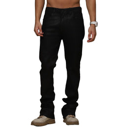 W by Waimea Stacked Fit Jeans “Jet Black Coated” (M8341D-JB)