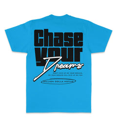 Million Dolla Motive Chase Your Dreams T-Shirt Turquoise Blue MDM-DREAMS | Pro Feet