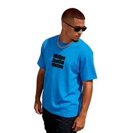 Million Dolla Motive Chase Your Dreams T-Shirt Turquoise Blue MDM-DREAMS | Pro Feet
