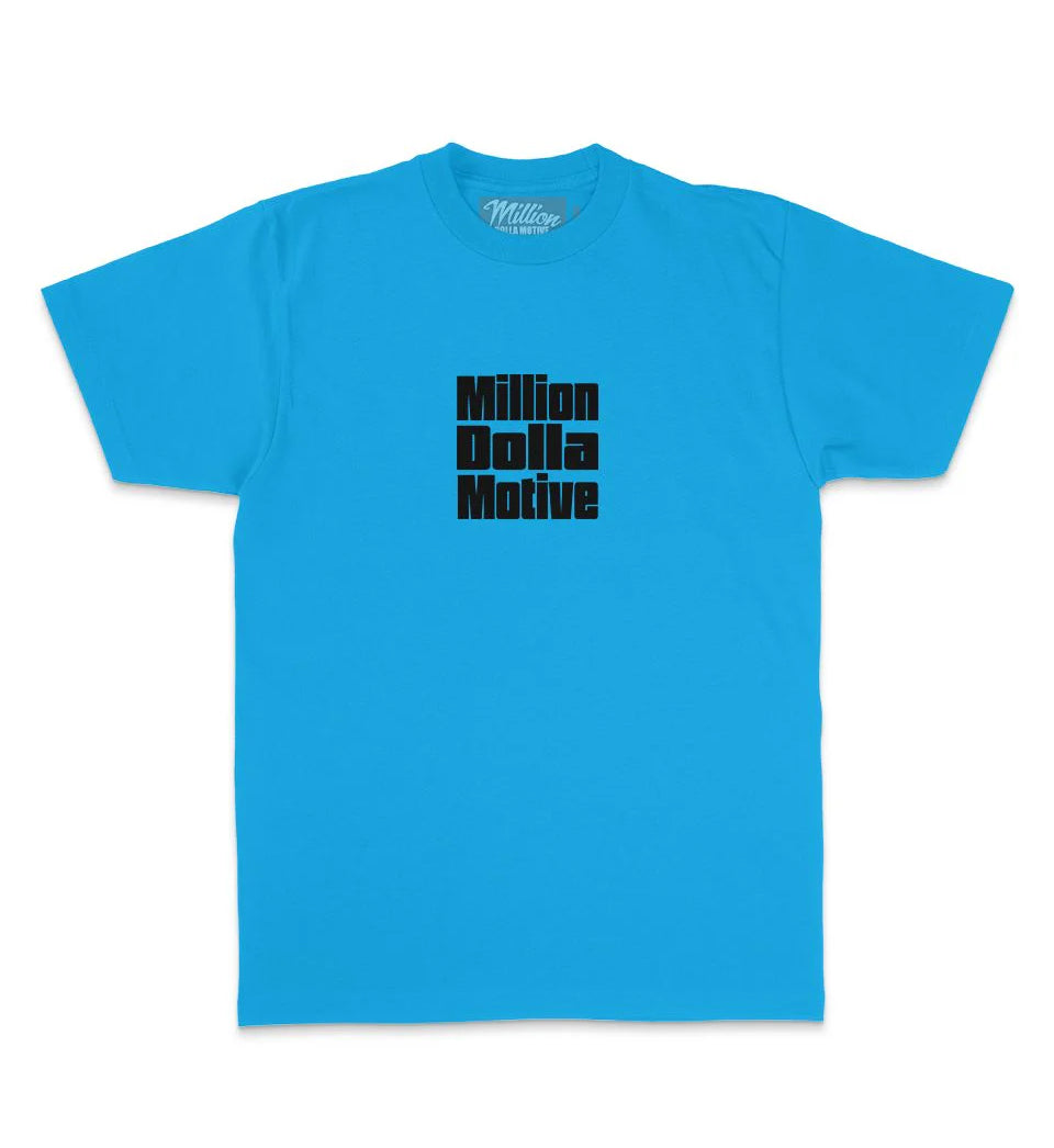 Million Dolla Motive Chase Your Dreams T-Shirt Turquoise Blue MDM-DREAMS | Pro Feet