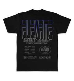 Million Dolla Motive Elevate Your Mindset T-Shirt Black MDM-ELEVATE | Pro Feet