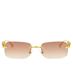 Million Dolla Motive Jaguars X Sunglasses Gold Tea MDM-JAGUAR | Pro Feet