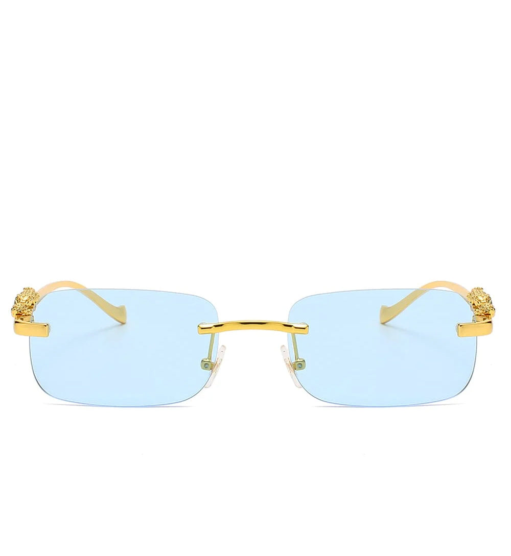 Million Dolla Motive Jaguars X Sunglasses Gold Blue MDM-JAGUARX | Pro Feet