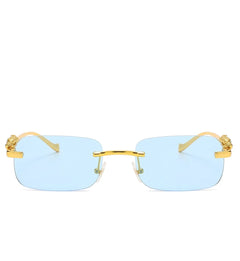 Million Dolla Motive Jaguars X Sunglasses Gold Blue MDM-JAGUARX | Pro Feet