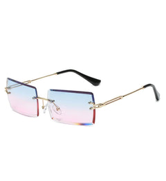 Million Dolla Motive The Message Sunglasses Gold Blue Pink | Pro Feet
