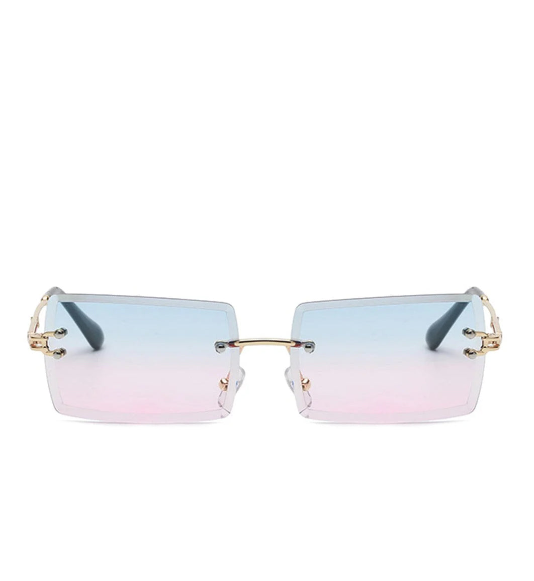 Million Dolla Motive The Message Sunglasses Gold Blue Pink | Pro Feet