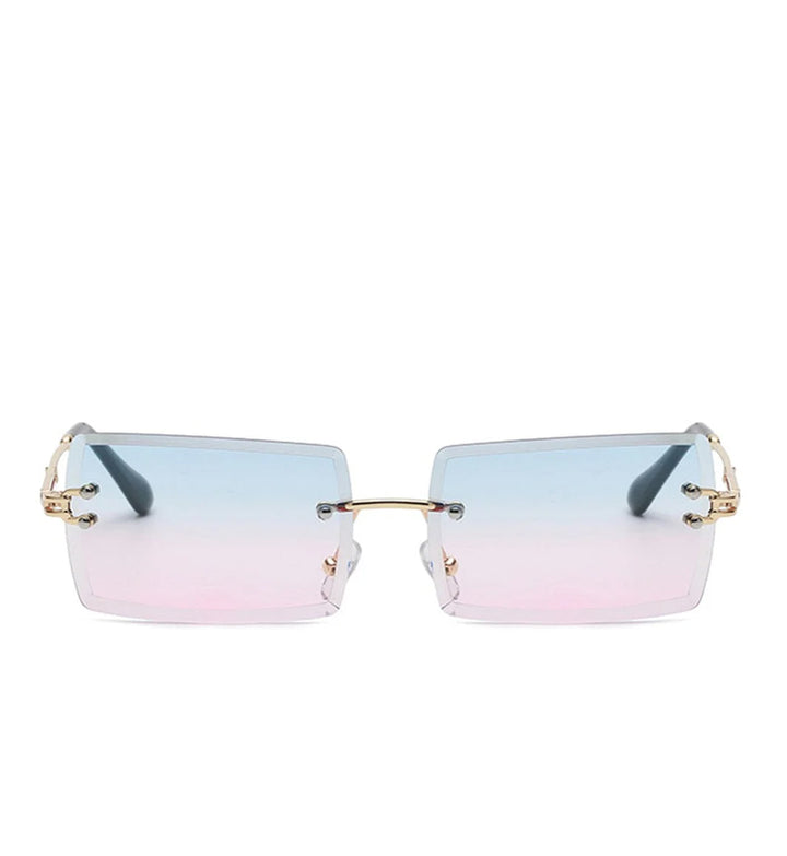 Million Dolla Motive The Message Sunglasses Gold Blue Pink | Pro Feet