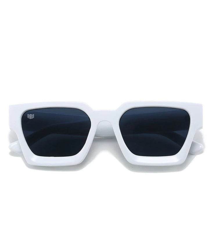 Million Dolla Motive Millions Sunglasses White Black | Pro Feet
