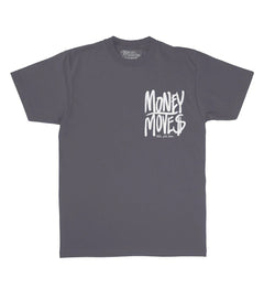 Million Dolla Motive Money Moves T-Shirt Dark Grey MDM-MONEY | Pro Feet