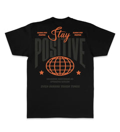 Million Dolla Motive Stay Positive T-Shirt Black MDM-POSITIVE | Pro Feet