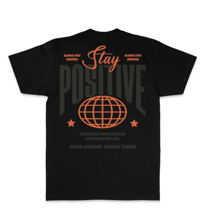 Million Dolla Motive Stay Positive T-Shirt Black MDM-POSITIVE | Pro Feet