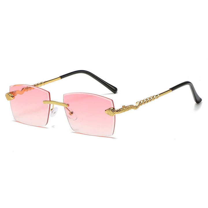 Million Dolla Motive Python Arc Sunglasses Gold Pink MDM-PYTHONARC | Pro Feet