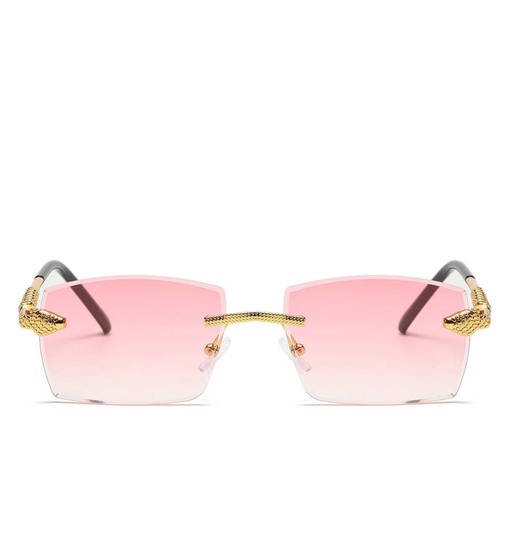 Million Dolla Motive Python Arc Sunglasses Gold Pink MDM-PYTHONARC | Pro Feet