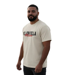 Million Dolla Motive Rich Risk Mentality T-Shirt Natural Sail MDM-RICH | Pro Feet