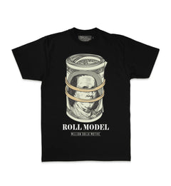 Million Dolla Motive Roll Model T-Shirt – Black | Pro Feet | MDM-ROLL