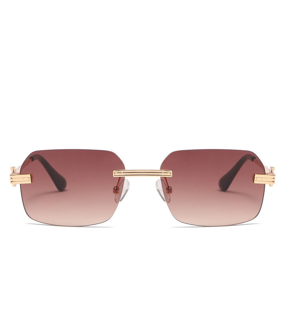 Million Dolla Motive Theory I Sunglasses Gold Brown | Pro Feet