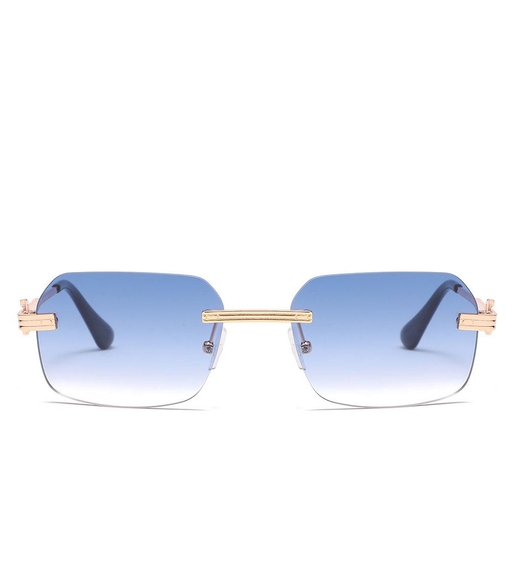 Million Dolla Motive Theory I Sunglasses Gold Blue | Pro Feet