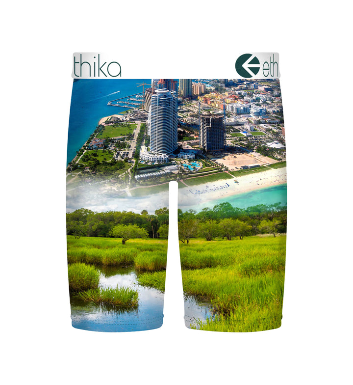 Backside of Ethika Men’s Staple Boxer Briefs — Florida Man
