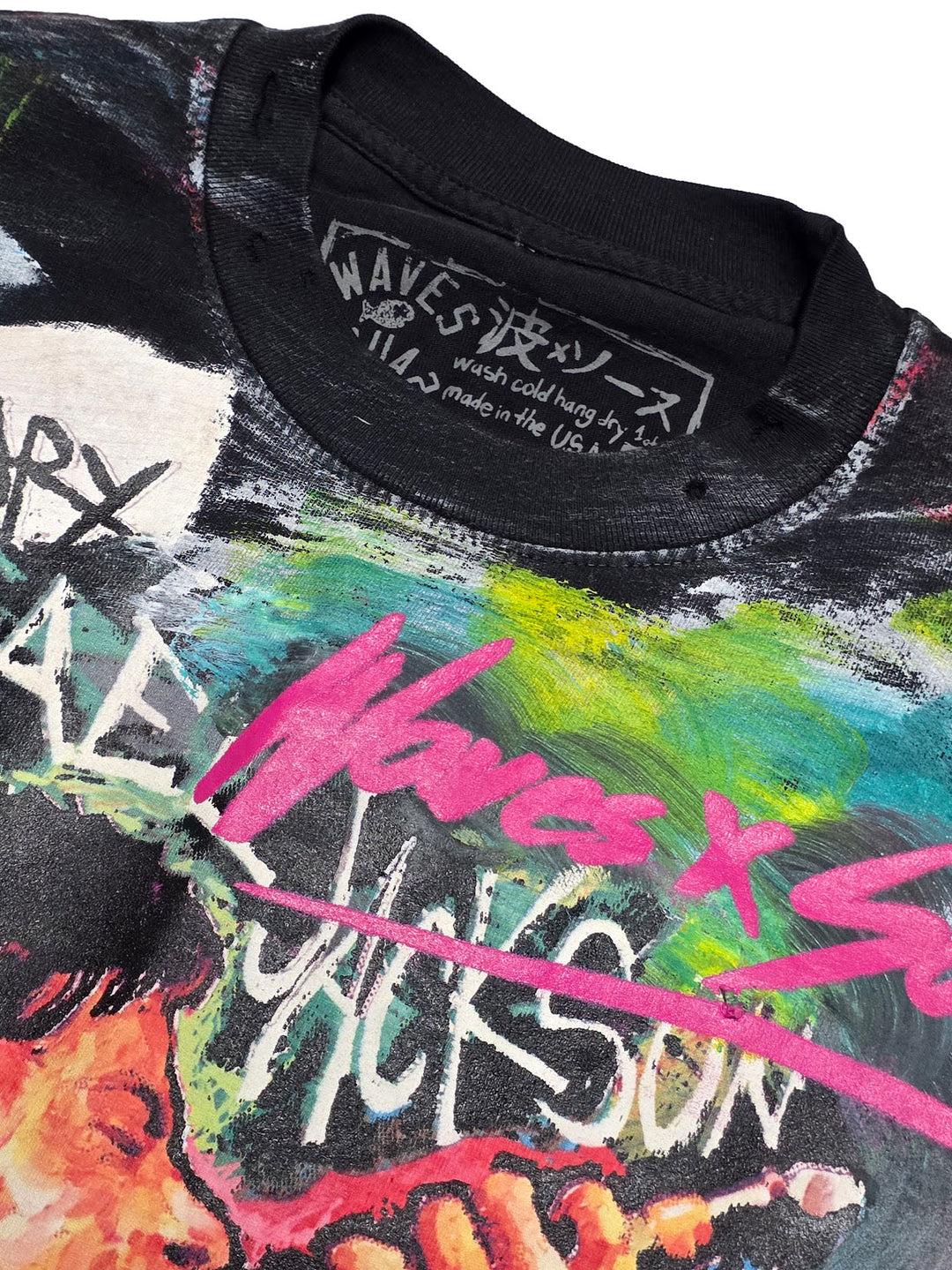 Waves X Sauce MJ Legend Graphic T-Shirt Black MJLEGENDBLK | Pro Feet