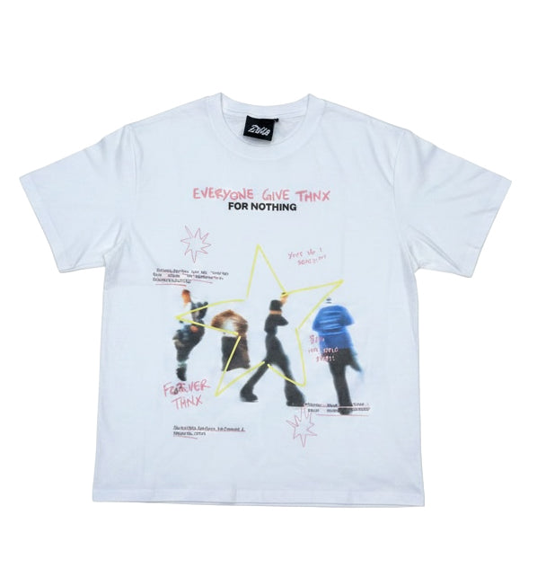 THNX FOR NOTHING Mosh Pit T-Shirt Blue MOSHPIT | Pro Feet