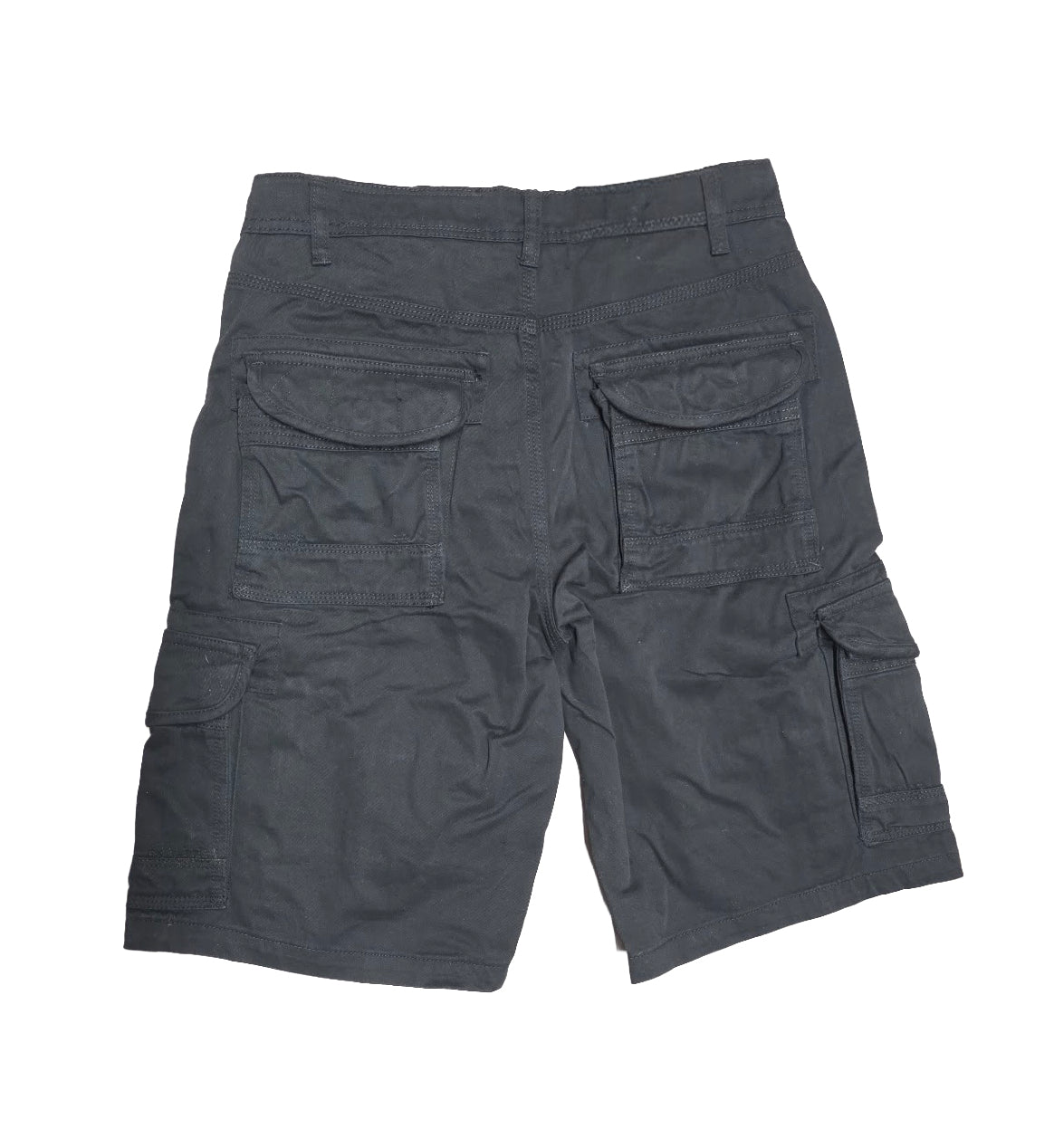 M Society Twill Cargo Shorts Black MS-26511BK | Pro Feet