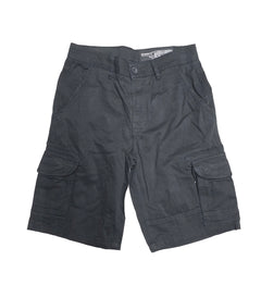 M Society Twill Cargo Shorts Black MS-26511BK | Pro Feet