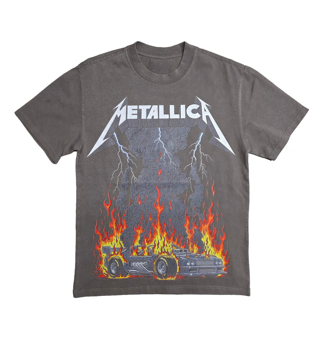 BST “METALLICA” T-Shirt — Light Grey