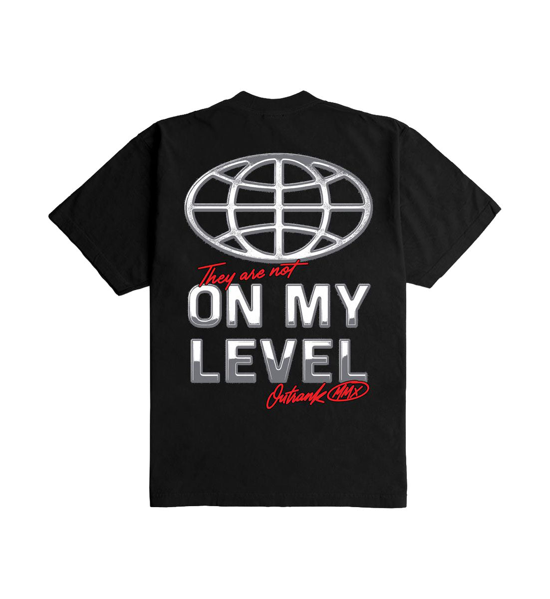 Outrank “On My Level” Ultra Heavyweight T-Shirt (OR3719PR)