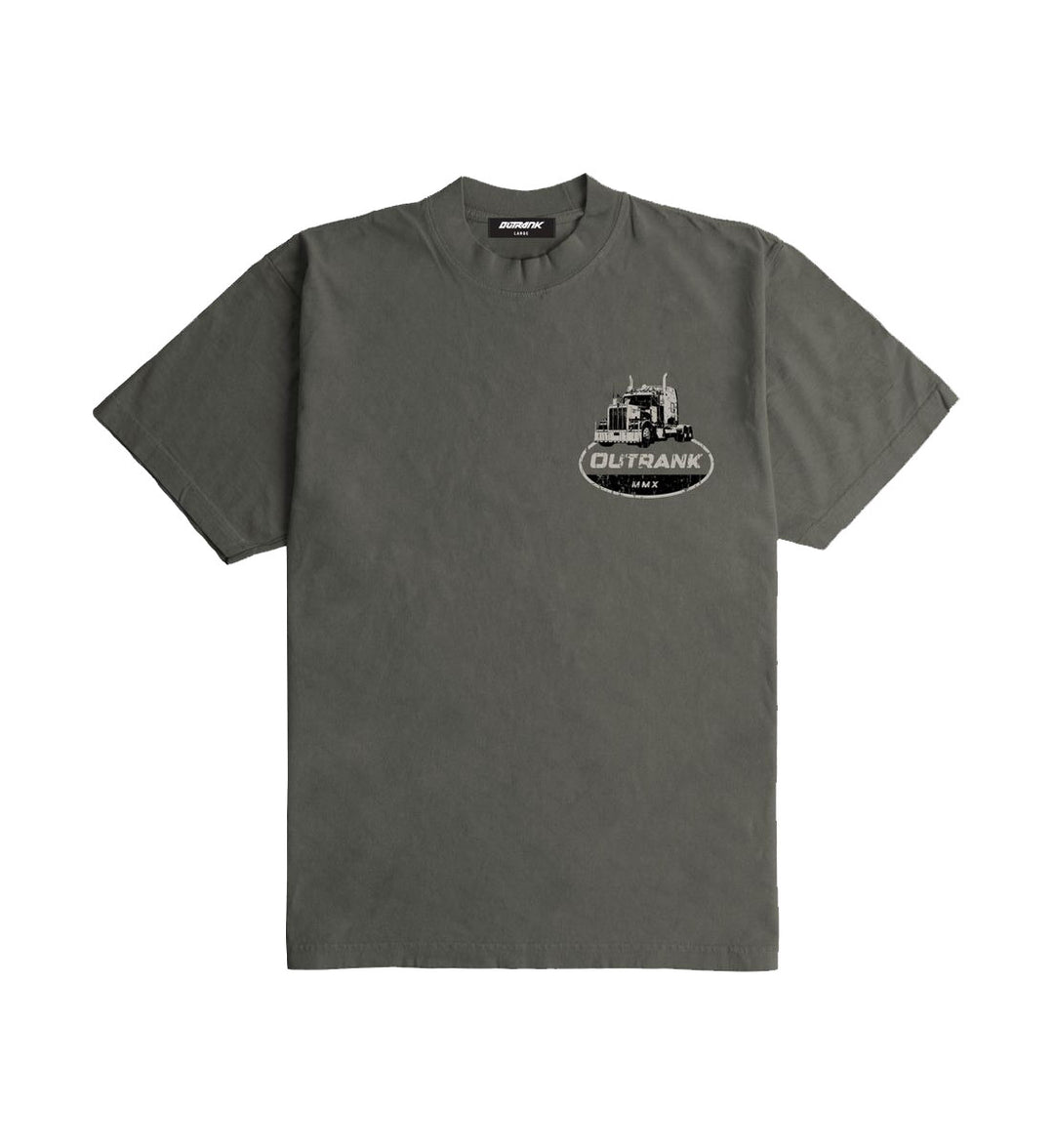 Outrank “Nothing Can Stop Us” Ultra Heavyweight T-shirt Dark Grey (OR3737PR)