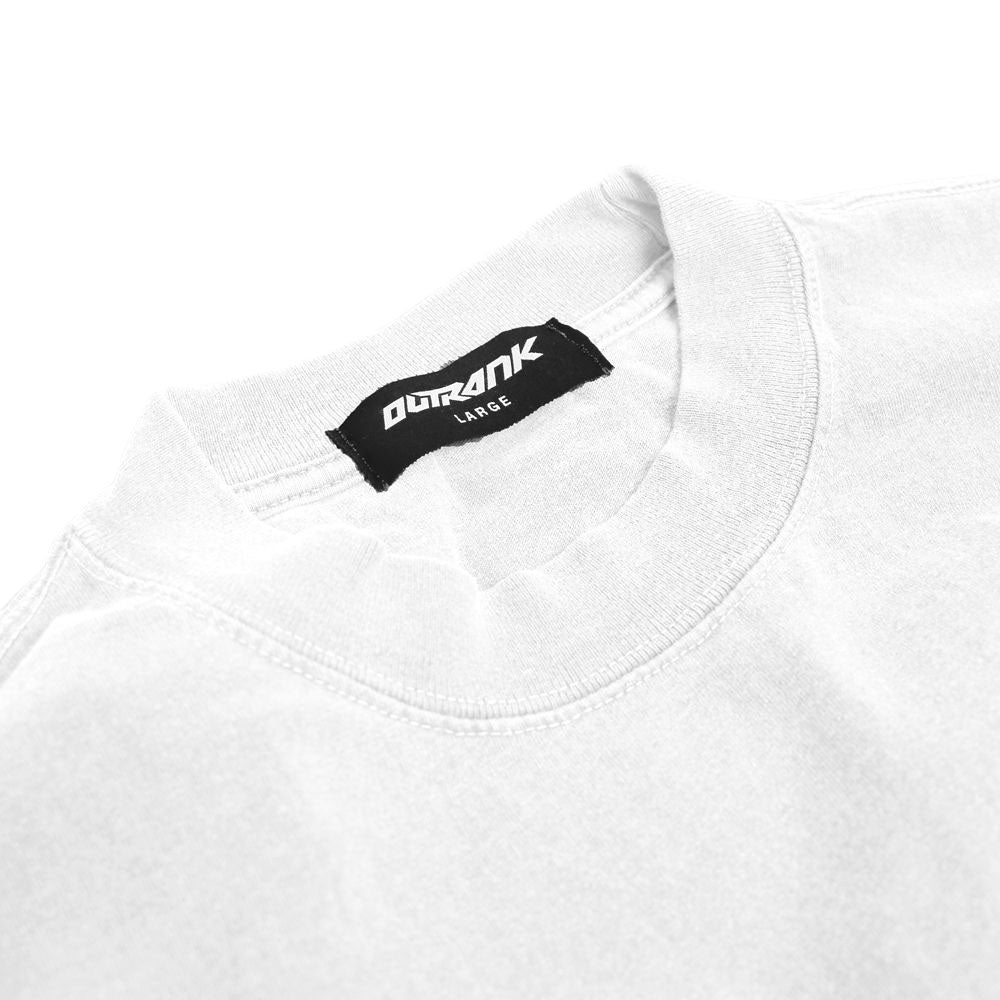 Outrank The Time is Now Ultra Heavyweight T-Shirt White (OR3761PR)