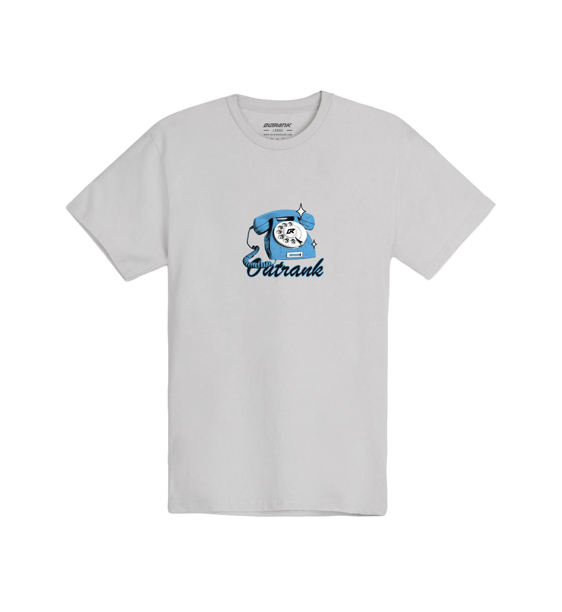 Outrank Business Calls Only T-Shirt Silver (OR3763T)