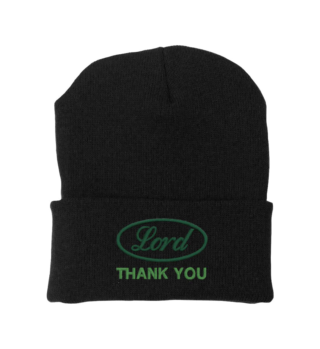 Outrank “Lord Thank You” Beanie “Black” (OR3775B)