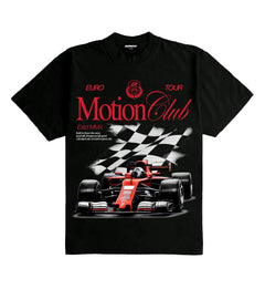 Outrank Motion Club Ultra Heavyweight T-Shirt Black OR3823PR | Pro Feet