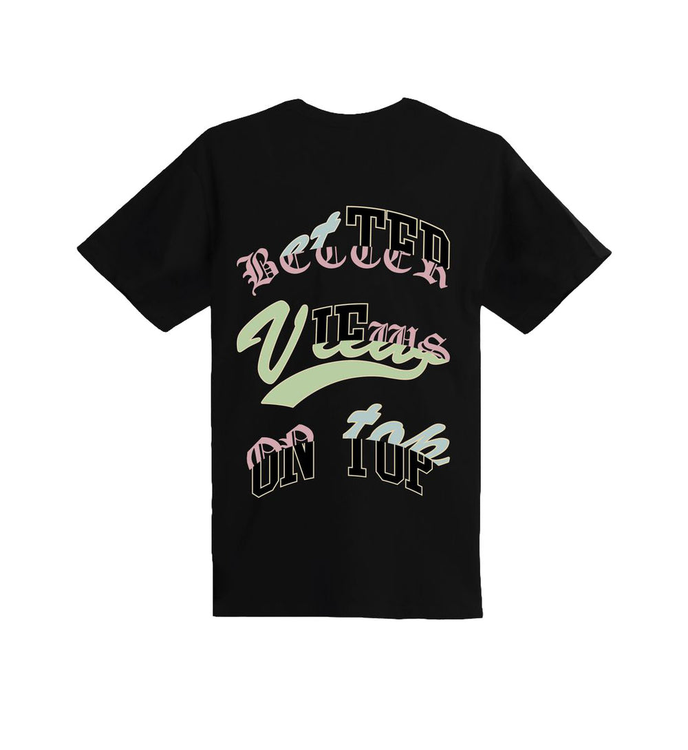 Outrank Better Views On Top T-Shirt Black (OR3836T)