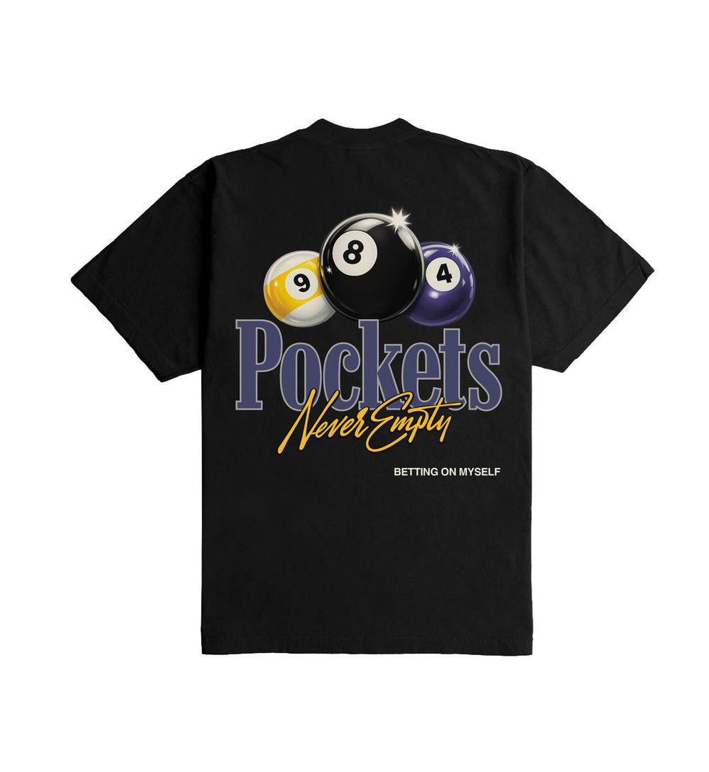 Outrank Pool Hall Ultra Heavyweight T-Shirt Black (OR3853PR)