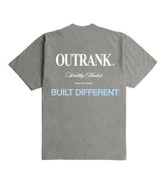 Outrank Wealthy Mindset Ultra Heavyweight T-Shirt – Cement PR | Pro Feet | OR3860PR