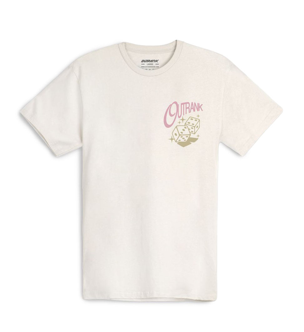 Outrank Self Made Odds T-Shirt Vintage White OR3895T | Pro Feet