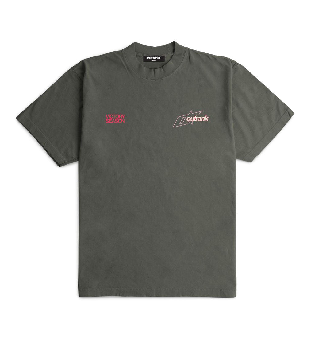 Outrank Victory Season Ultra Heavyweight T-Shirt Shadow OR3897PR | Pro Feet