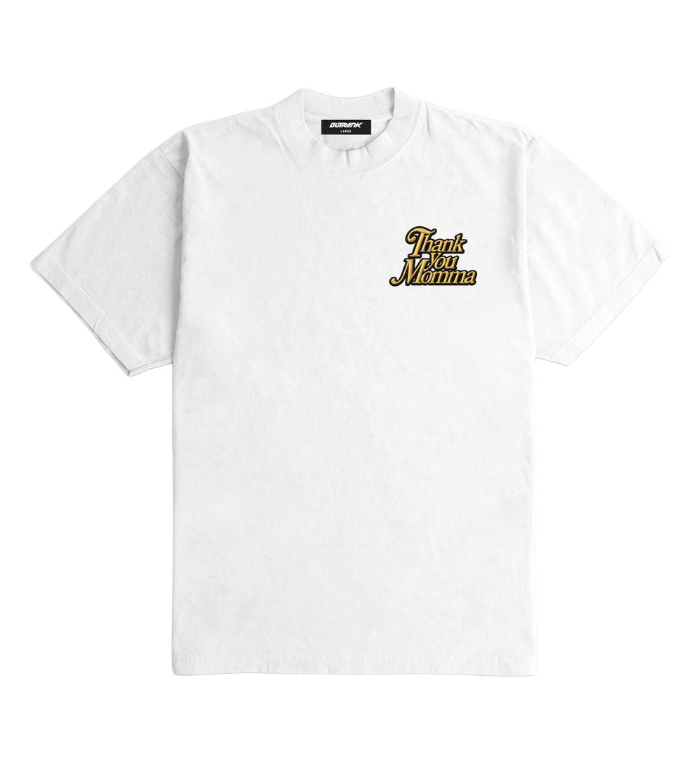 Outrank Thank You Momma Embroidered Ultra Heavyweight T-Shirt
