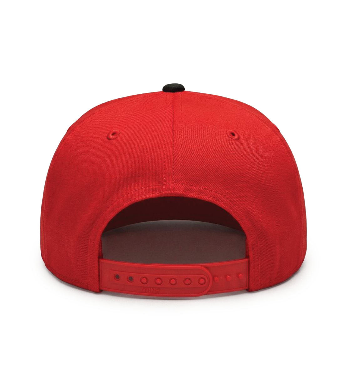 Outrank Getting My Flowers Embroidered Snapback Red Black OR3931HT | Pro Feet