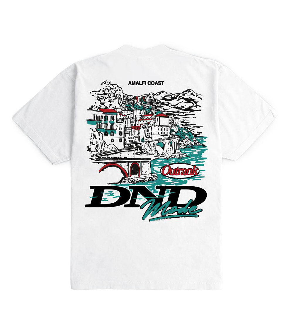Outrank DND Mode Ultra Heavyweight T-Shirt White PR OR3933PR | Pro Feet