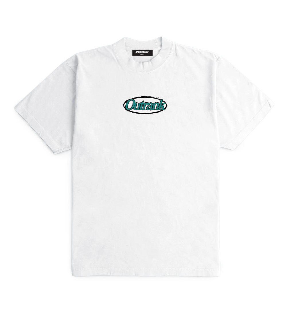 Outrank DND Mode Ultra Heavyweight T-Shirt White PR OR3933PR | Pro Feet